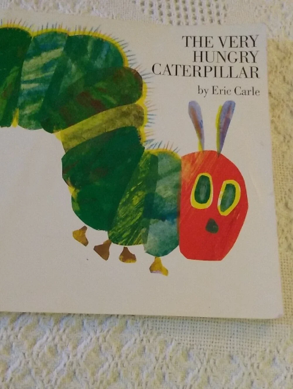 4/$20 Vintage 1987 The Very Hungry Caterpillar Paperback Book By Eric Carle